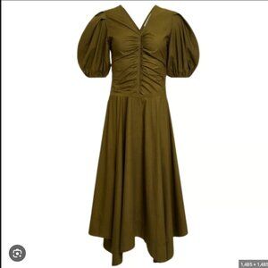 LOVE THE LABEL SYDNEY OLIVE DRESS  Size Small